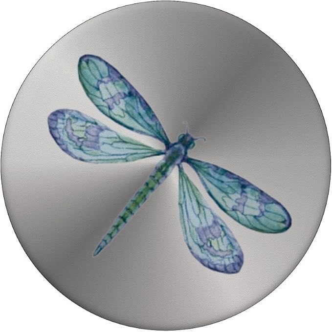Beautiful Dragonfly Insect Art For Your Device PopSockets Adhesive PopGrip