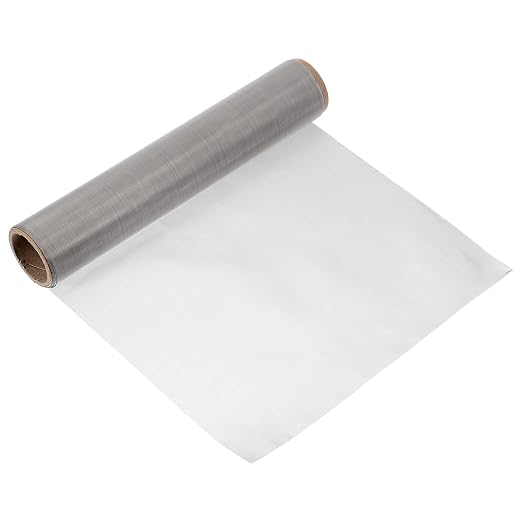 uxcell 400 Mesh 118" x 10" Woven Wire Mesh, 316 Stainless Steel Air Vent Filter