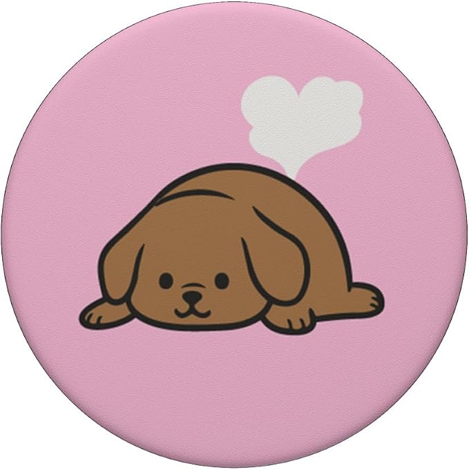 PopSockets Phone Grip Dog - Sleeper Pupper PopSockets Adhesive PopGrip
