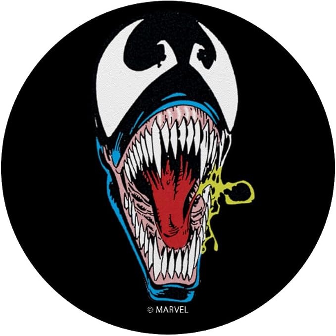 Marvel Spider-Man Venom Retro Big Face PopSockets Standard PopGrip