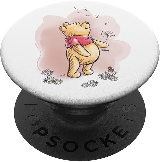 Winnie The Pooh - Dandelion Watercolor PopSockets PopGrip for MagSafe