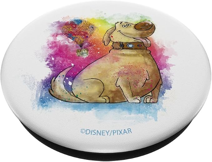 Disney Pixar Up Dug Watercolor PopSockets Standard PopGrip