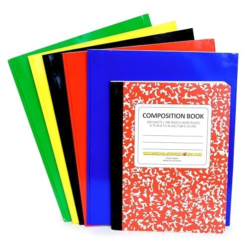 Elementary School Essentials Bundle | Case (4 Boxes) - 91 Pieces per Box | School Supply Boxes - Back to School Essentials | Includes Binders, Folers, Notebooks, Paper, Pencils, Pens, & More