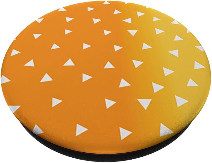 Anime Triangle Kimono Pattern Japanese Cosplay PopSockets Adhesive PopGrip
