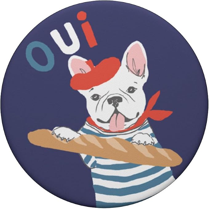 PopSockets Phone Grip – Dog PopSocket - French Bulldog PopSockets Adhesive PopGrip
