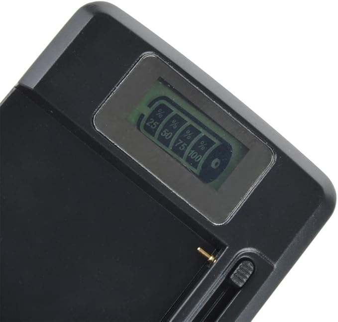 Universal LCD Battery Charger Compatible with Nokia N900 5233 5228 5235 5800XM 5230 Nuron