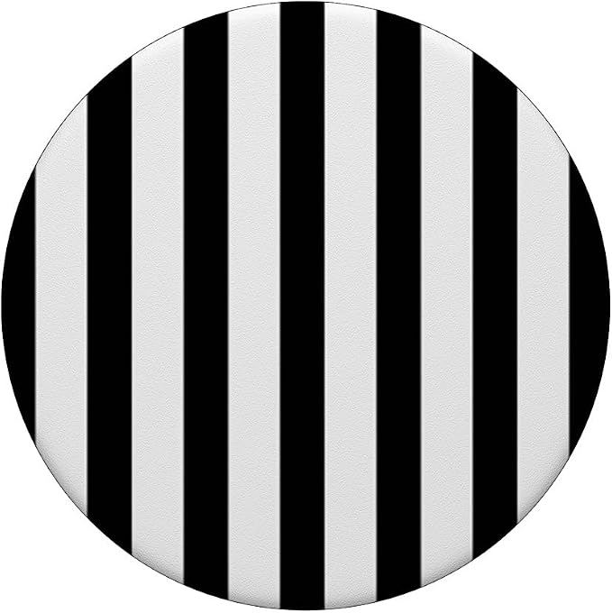 Black and White Stripes Pop Mount Socket Phone Grip PopSockets Adhesive PopGrip