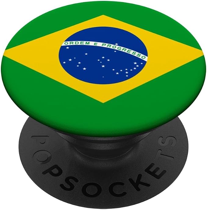 PopSockets World Cup Phone Grip – Brazil Flag PopSockets Adhesive PopGrip