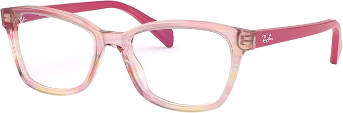 Ray-Ban girls Ry1591 Square Prescription Eyeglass Frames
