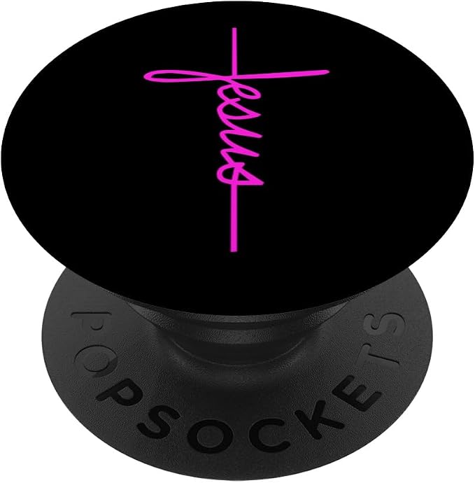 Jesus Cross Christian PopSockets Lovely Gift Idea Women PopSockets Adhesive PopGrip
