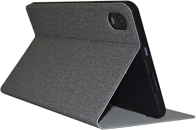 Case for ALLDOCUBE iPlay60 Mini Pro/ALLDOCUBE iPlay60 Mini Turbo Tablet 8.4 inch PU Leather Slim Folio Folding Multi-Viewing Angles Case Cover with Auto Wake/Sleep Soft TPU Back Shell Black