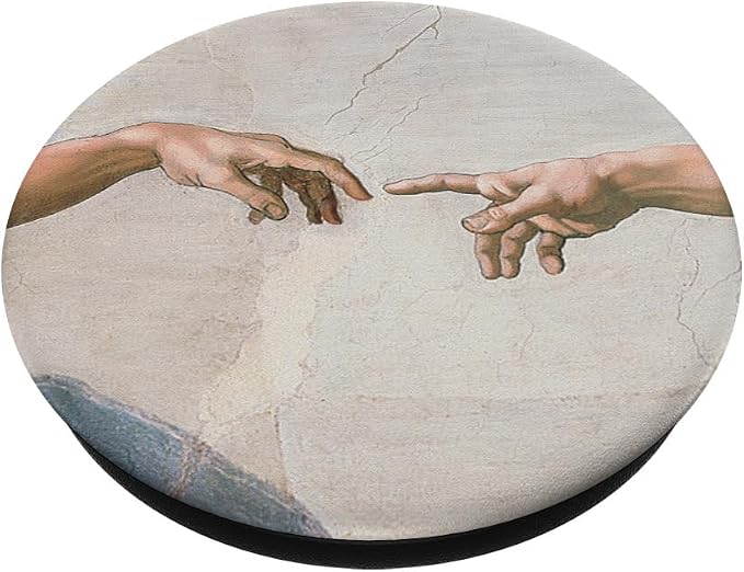 Michelangelo Creation of Adam Sistine Chapel PopSockets Adhesive PopGrip