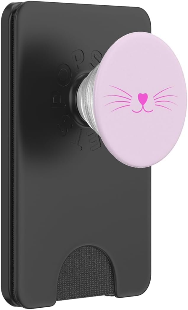 PopSockets Cat Phone Grip - Kitty Nose PopSockets PopGrip for MagSafe