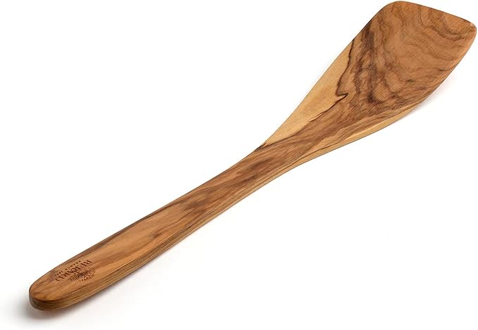 Berard Olive Wood 12 Inch Curved Spatula