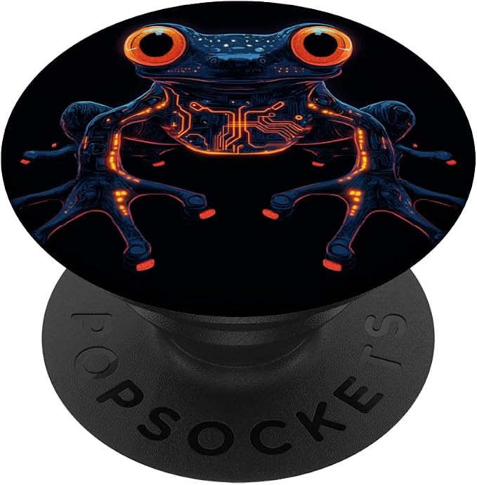 Frogs Tadpole Amphibian Herpetologist Froggy PopSockets Adhesive PopGrip