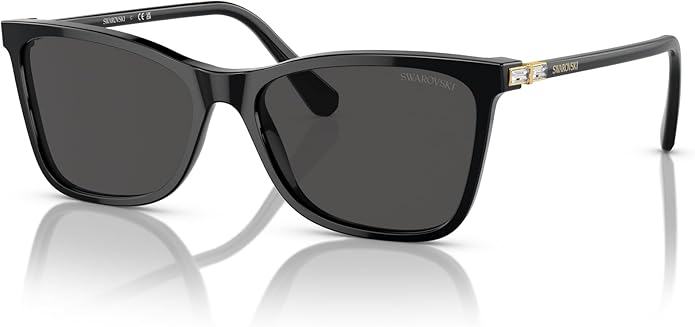 Swarovski womens Sk6004 Rectangular Sunglasses