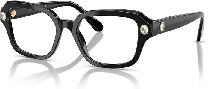 Swarovski womens Sk2039 Square Prescription Eyewear Frames
