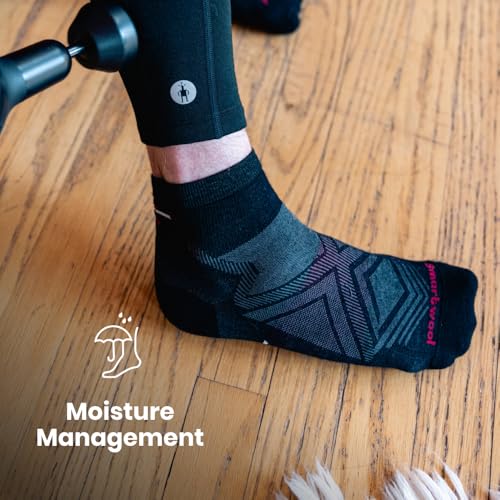 Smartwool Men's Run Zero Cushion Low Ankle Socks