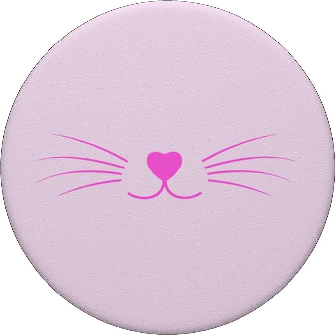 PopSockets Cat Phone Grip - Kitty Nose PopSockets PopGrip for MagSafe