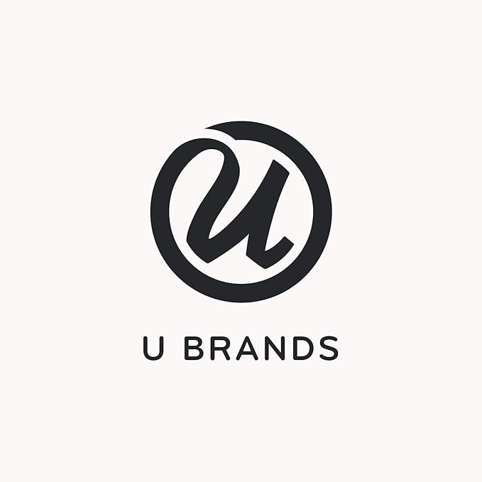 U Brands PINIT Magnetic Dry Erase White Board with Pin Strips, Black Aluminum Frame with Black Cork Strips Across The Top and Bottom (96" W x 48" H)