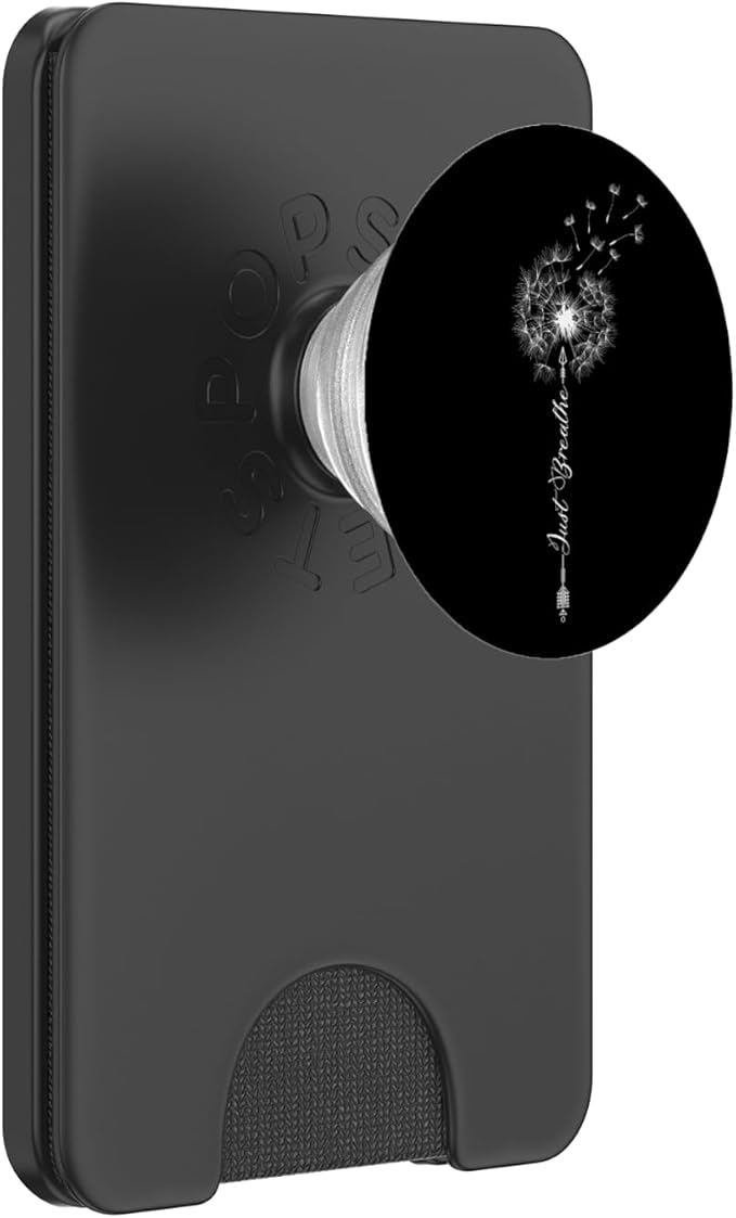 Cute Just Dandelion Tattoo Design Arrows Breathing Strike PopSockets Adhesive PopGrip