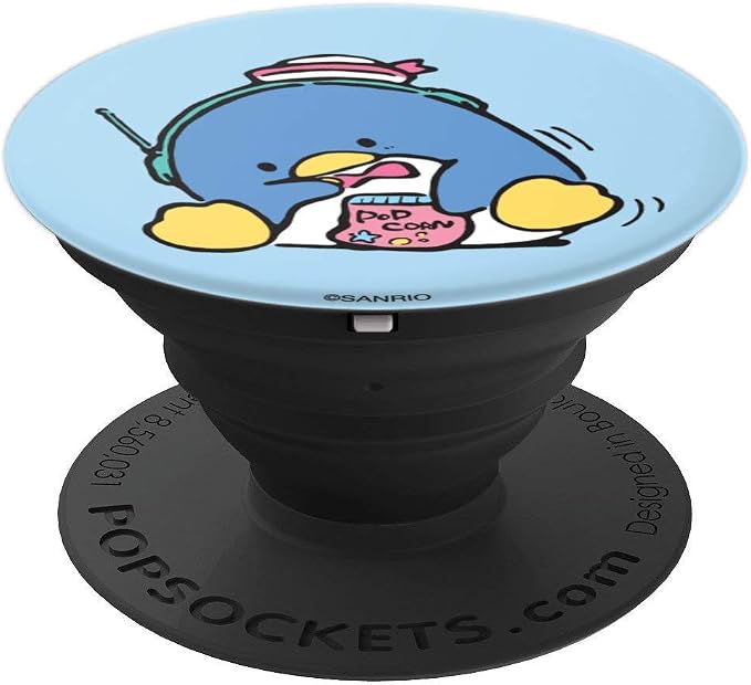 Sanrio Tuxedosam Snacks and Music PopSockets Adhesive PopGrip