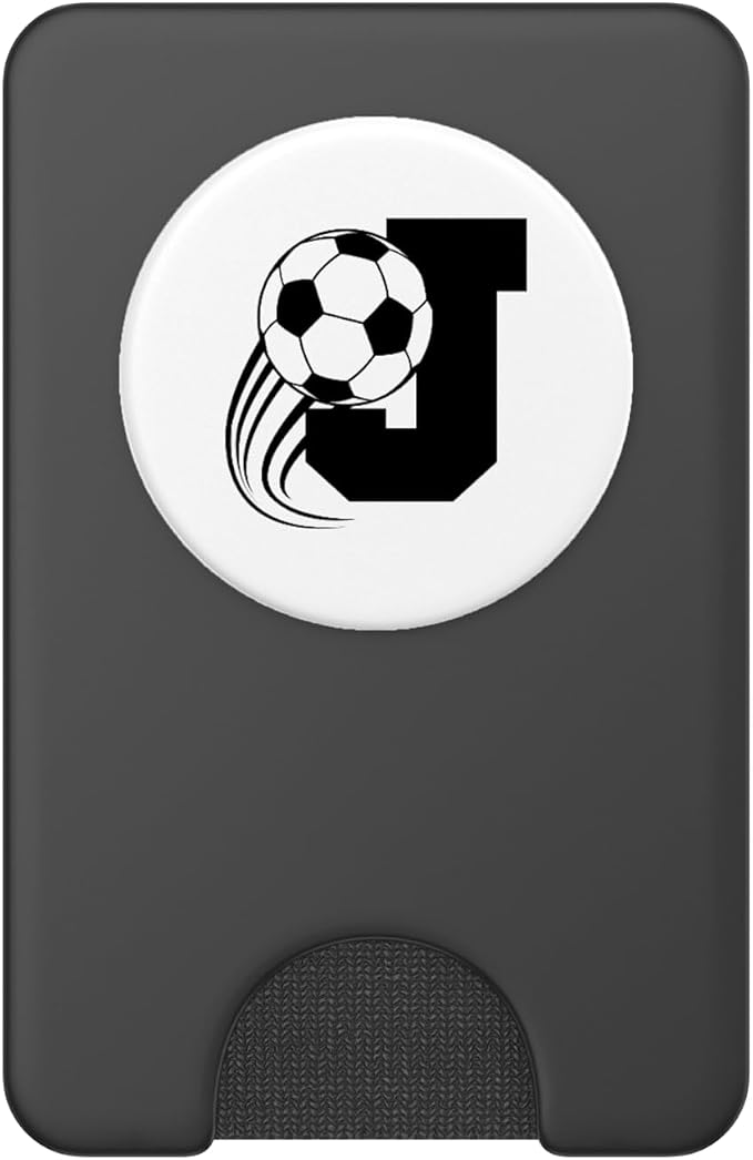 Soccer Pop Socket - Soccer Popsocket - Letter J PopSockets Adhesive PopGrip