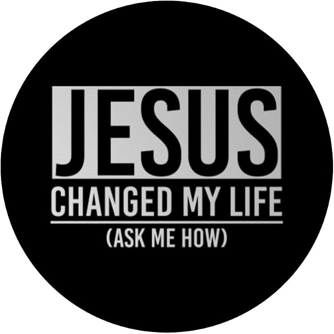 Christianity Faith Christian Gift Idea Religion Jesus PopSockets Adhesive PopGrip
