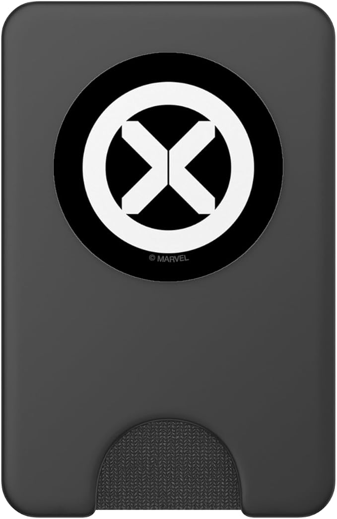 Marvel X-Men House of X Power of X Logo in White PopSockets Adhesive PopGrip