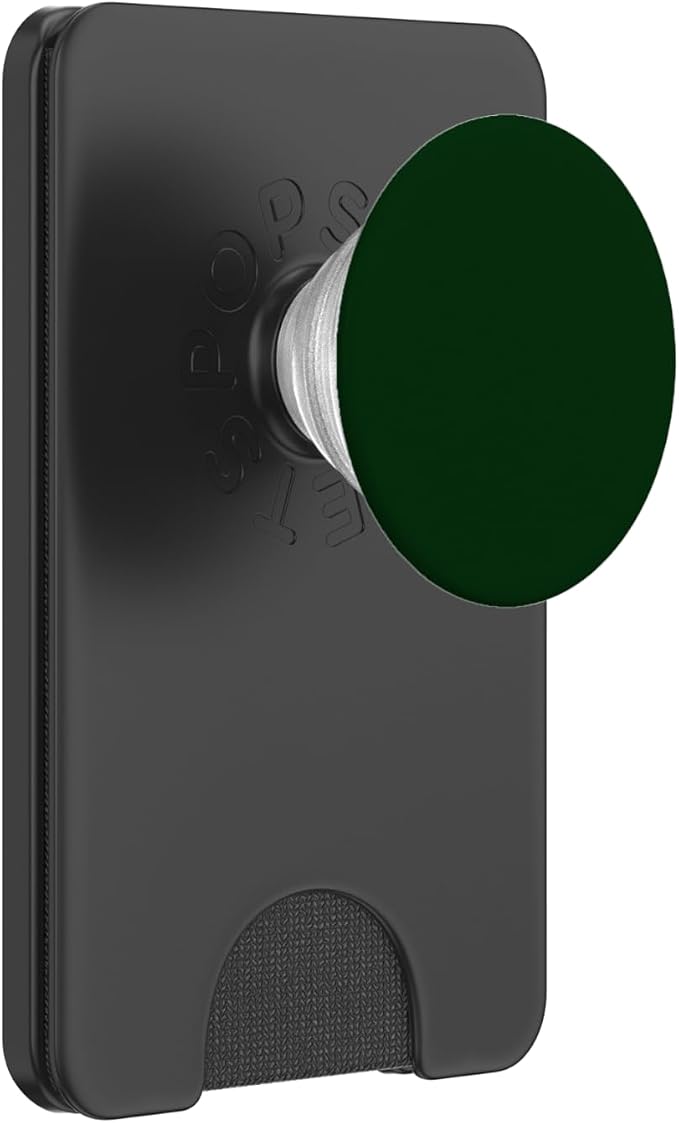 Dark Green Deep PopSockets PopGrip for MagSafe
