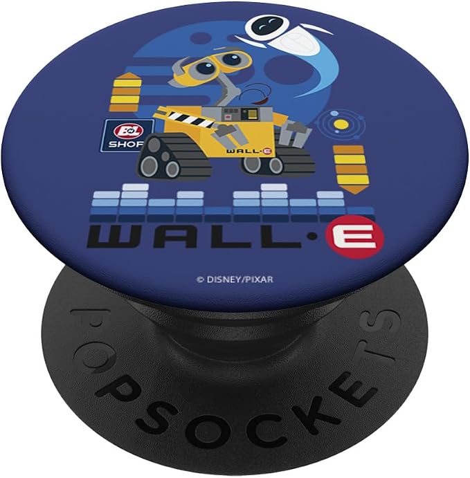 Disney Pixar Wall-E Eve Cartoon Art PopSockets Standard PopGrip