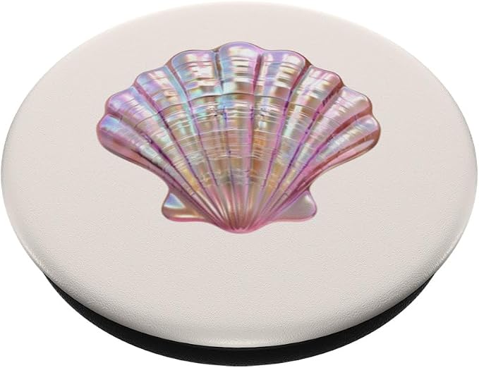 Mermaid Core Aesthetic Pastel Preppy Sea Shells Oceanic PopSockets PopGrip for MagSafe