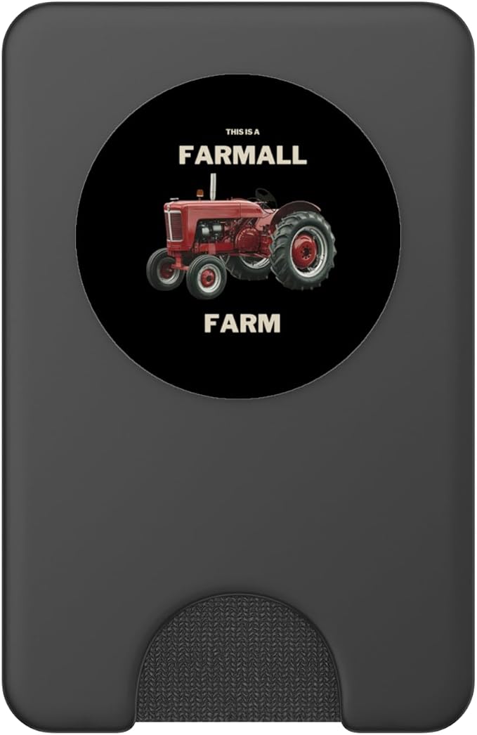 This A Farmall Farm Vintage Tractor Farming Design PopSockets PopGrip for MagSafe