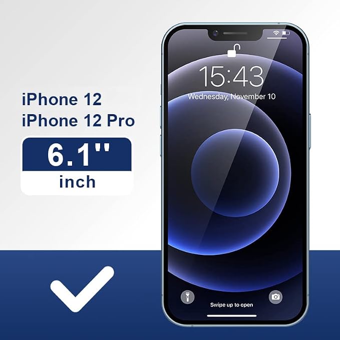 ImpactStrong Anti-Spy Privacy Screen Protector for iPhone 11 / iPhone XR (6.1-Inch) 9H Tempered Glass Shatter-Resistant Anti-Scratch Easy Install Kit Case Friendly 2-Pack