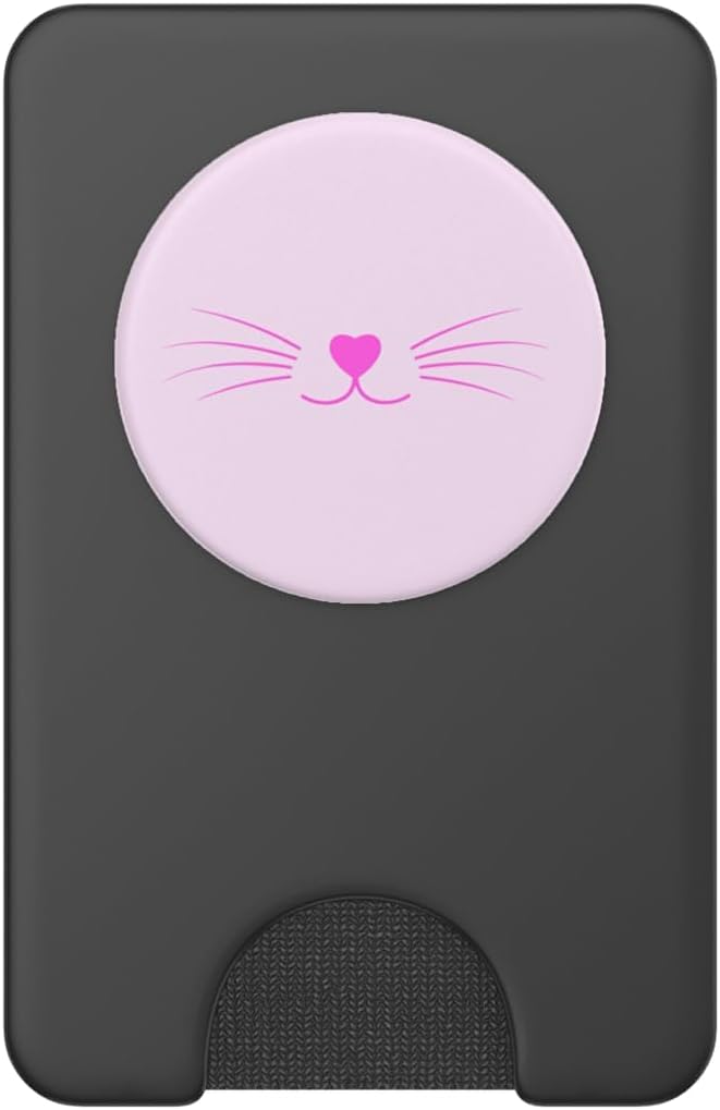 PopSockets Cat Phone Grip - Kitty Nose PopSockets PopGrip for MagSafe