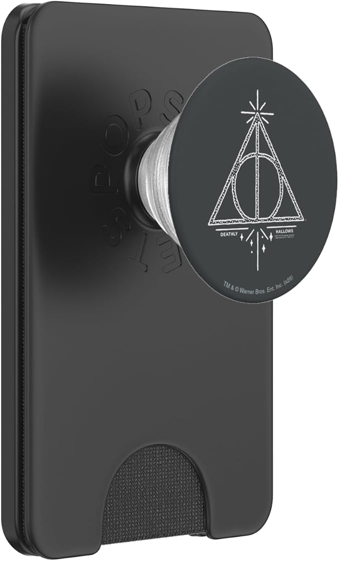 Harry Potter Deathly Hallows Line Art PopSockets Adhesive PopGrip