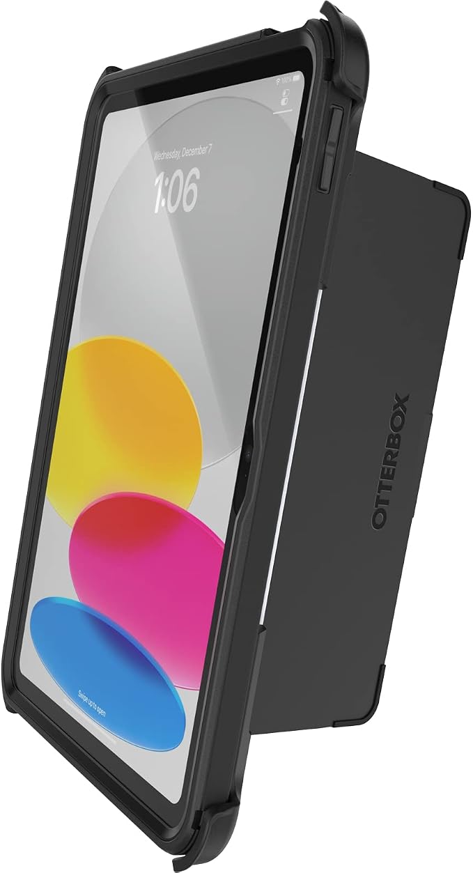 OtterBox Defender Series Case for iPad (A16) &amp iPad 10th Gen - BlackRuggedDurableMulti-Layer Protection(Pack of 10)
