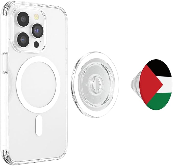 Palestine Flag Palestinian Flag Pride Vacation Souvenir PopSockets Adhesive PopGrip