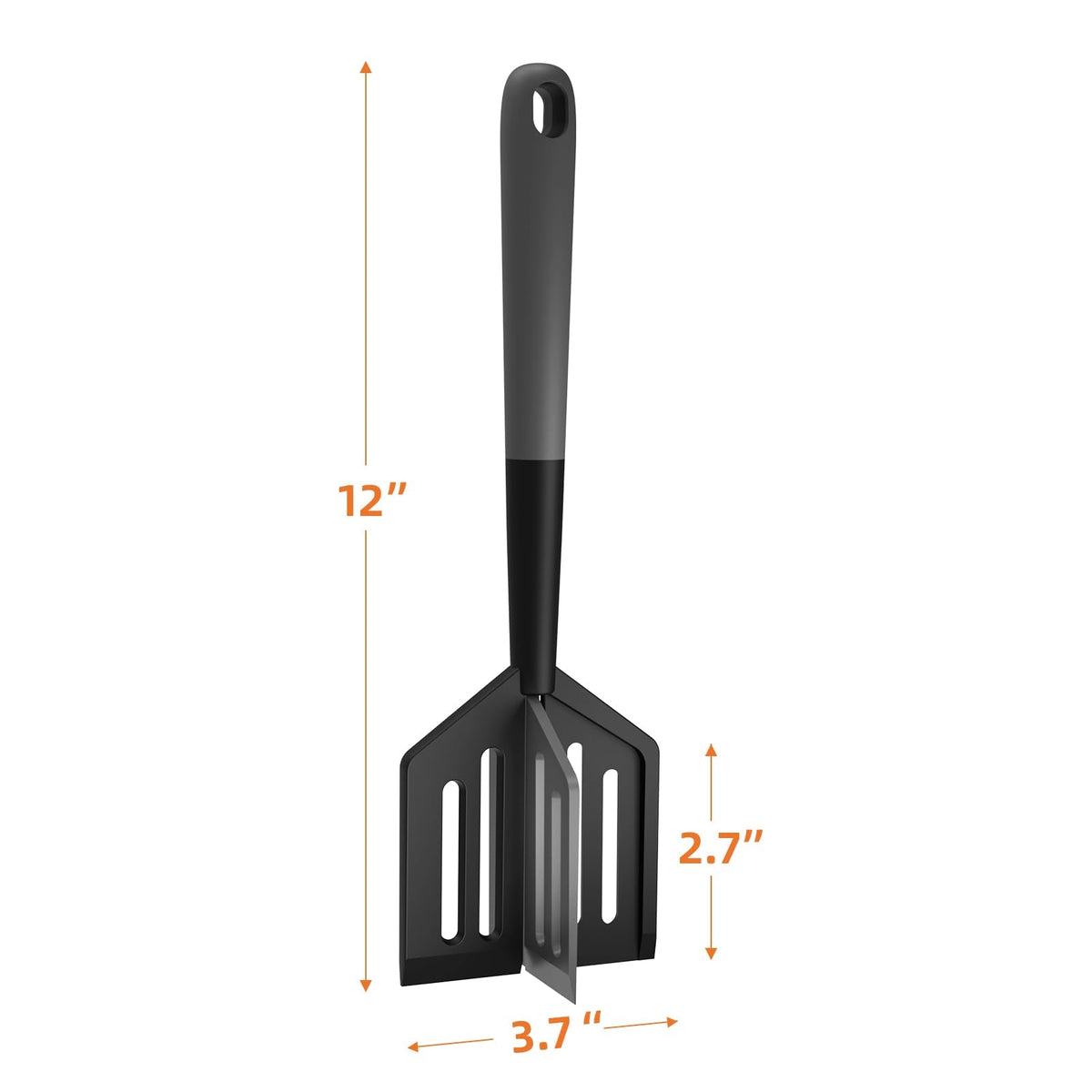 Meat Chopper, Heat Resistant Meat Masher for Hamburger, Ground Beef Smasher, Non Stick Mix Ground Chopper, Mix and Chop Potato Masher Tool 2in1 Twist Design