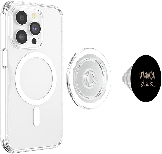 Cute Heart Mama Woman Mom Mother PopSockets Adhesive PopGrip