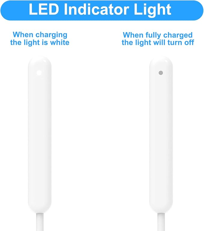 Paiholy Magnetic Charger for Apple Pencil Pro Type C Pencil Wireless Charging Cable for Apple Pencil Pro Only Lightweight and Convenient Charging Adapter