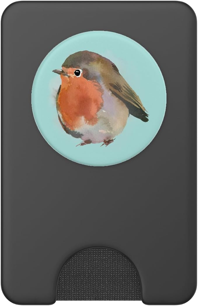 Watercolor Robin | Baby Bird PopSockets Adhesive PopGrip