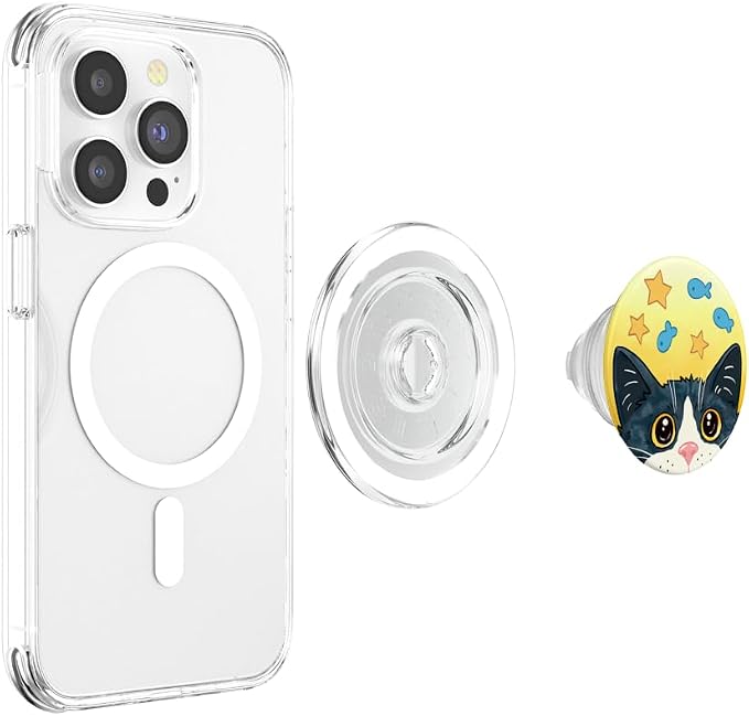 PopSockets Phone Grip – Cat PopSocket - Boss The Cat PopSockets PopGrip for MagSafe