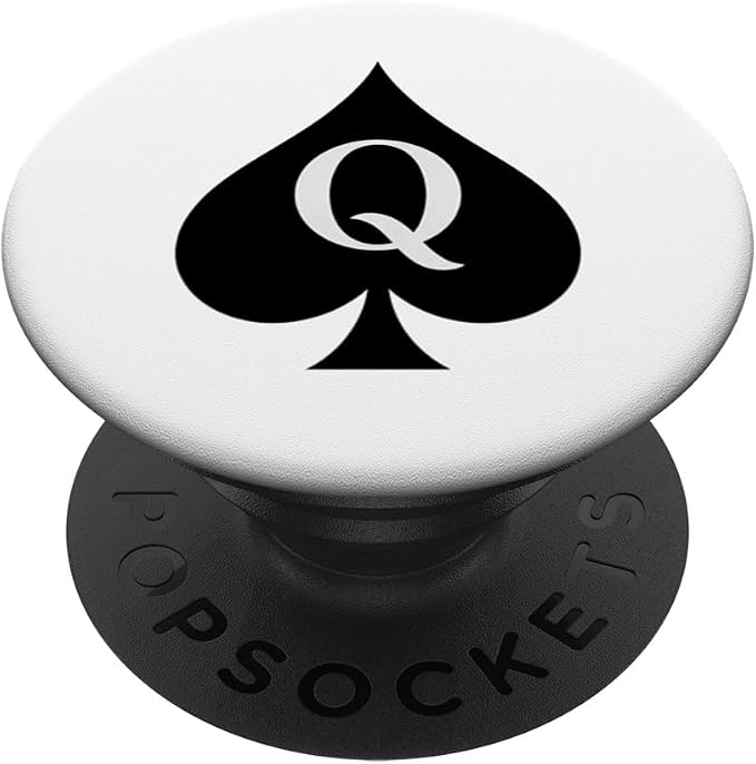 Queen Of Spades Sexy QOS PopSockets PopWallet for MagSafe