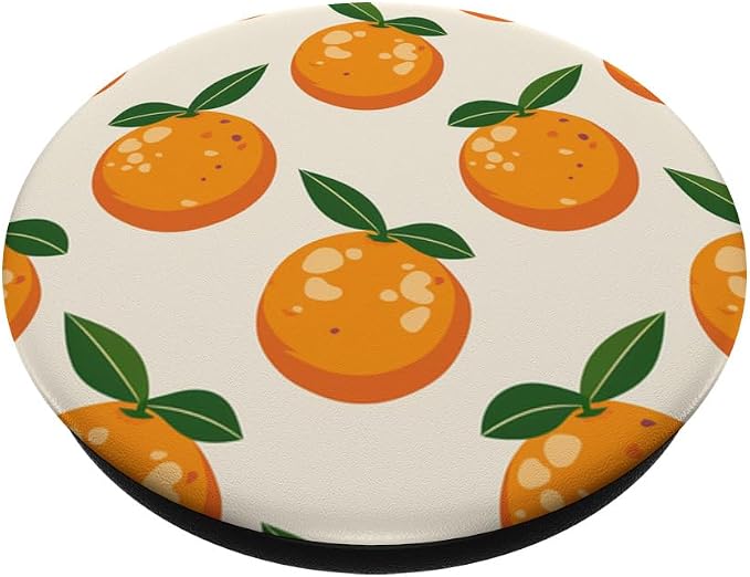 Orange Fruit PopSockets PopGrip for MagSafe