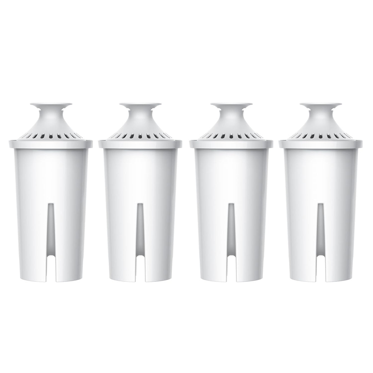 AQUA CREST CF06A Replacement for Brita® Filter, Brita® Water Pitchers and Dispensers, Classic OB03, Mavea® 107007, and More, NSF Certified Pitcher Water Filter, 4 Pack