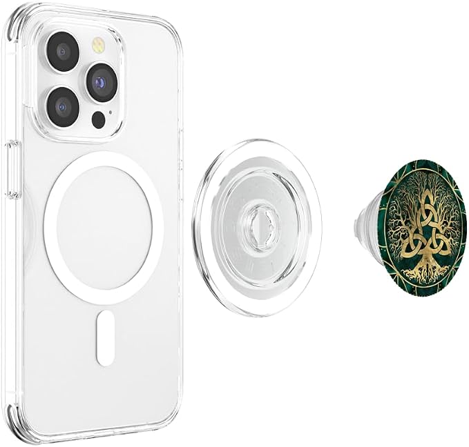 Tree of life with Triquetra PopSockets Adhesive PopGrip