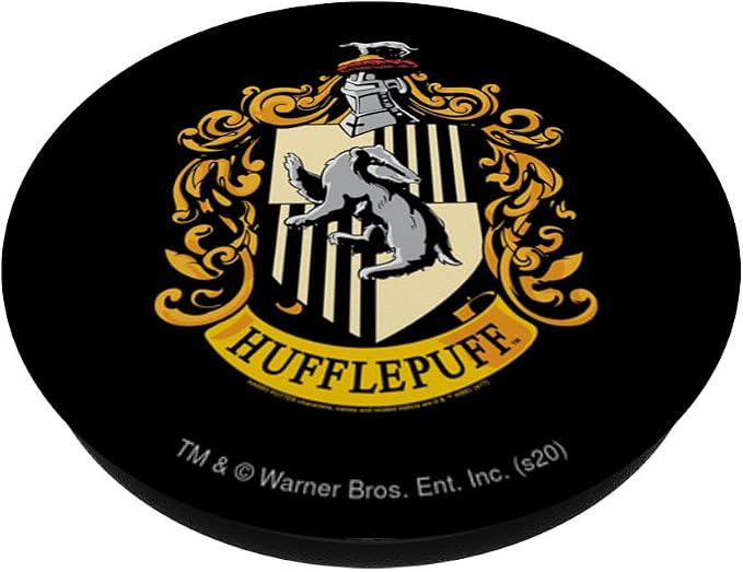 Harry Potter Hufflepuff House Crest PopSockets Adhesive PopGrip