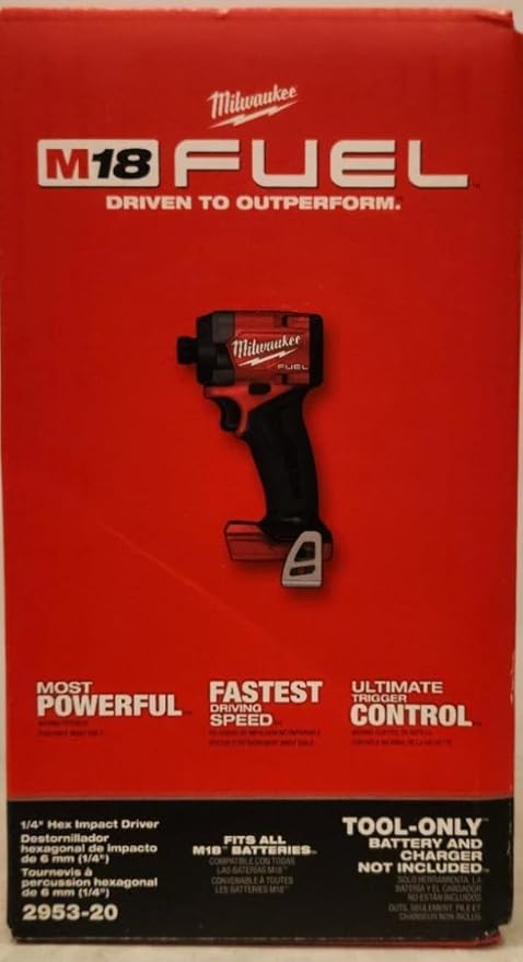 Milwaukee Electric - M18 Fuel. 1/4 HEX Impact Driver