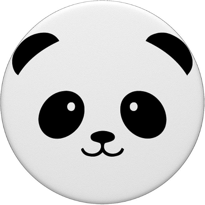 Funny Panda Gift for Panda Lovers PopSockets Adhesive PopGrip